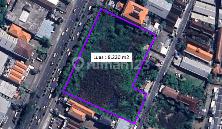 For Lease Commercial Plot 8220 m2 Beside Sunset Road Bali