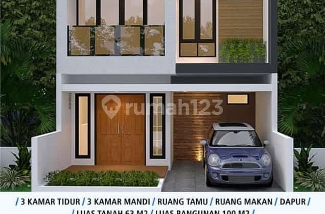 Rumah' baru Cilandak aman nyaman lokasi Askes jalan mantap SHM