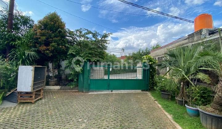 rumah tanah luas aman nyaman lokasi strategis pinggir jalan utama gate toll kukusan
