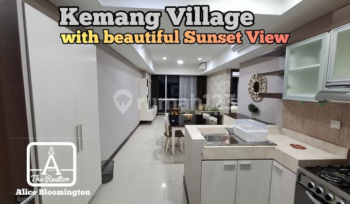 Kemang Village 2 bedrooms 75 sqm fully furnished ready to move in