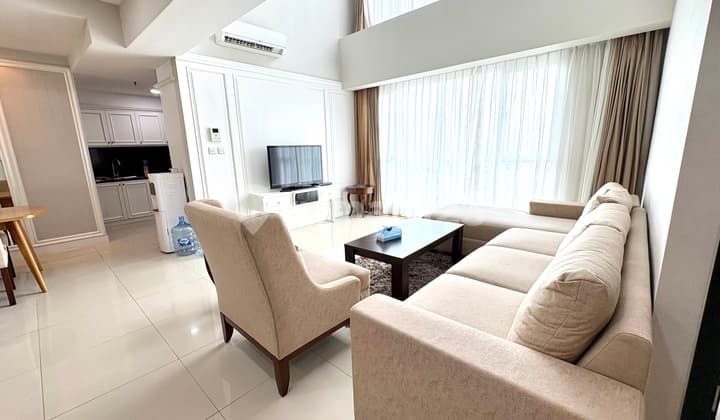 Apartment Gandaria Heights Loft Type, 2 Floor, Furnished, Connecting Door To Gandaria City Mall, Strategic Location, Close To Pondok Indah, Senayan, Scbd, Permata Hijau