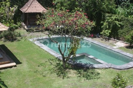 Dijual Cepat Villa Cantik 739m2 Berhalaman Luas Di Dekat Canggu Kerobokan 4 Kamar Tidur