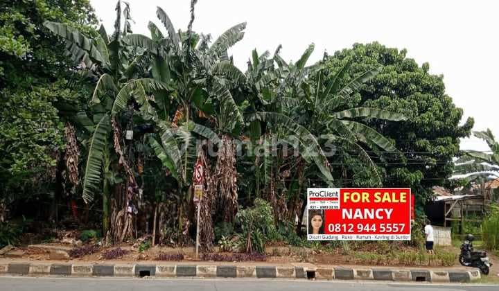 Jual Kavling Jalan Raya Komersil di Kalimalang