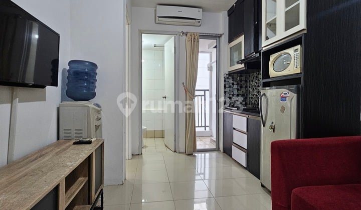 2Br, View Pool, Full Furnished, Akses Mall dan Tol Strategis