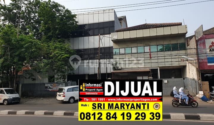 Bangunan komersial jual sesuai NJOP jl HOS Cokroaminoto Raya Ciledug