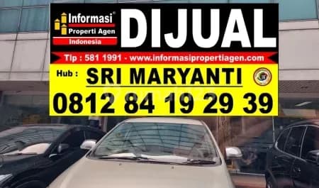 3 Ruko Gandeng Tersewa Bank Hadap Tol di Puri Kencana Jakarta Barat