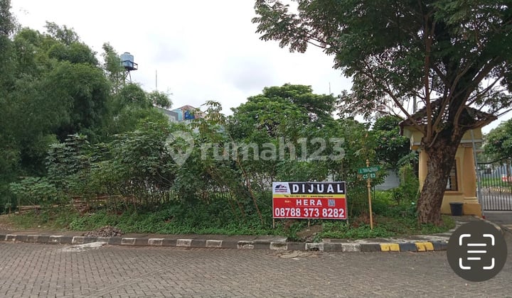 Dijual Cepat Tanah di villa meruya hadap utara Barat area jakarta barat