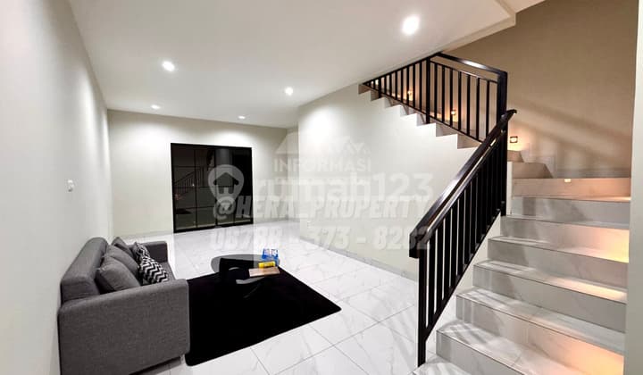 Dijual Rumah Brandnew Minimalis di Kavling Dki Area Jakarta Barat Bebas Banjir Ukuran 125 M 3 Kamar Tidur Harga 2M An