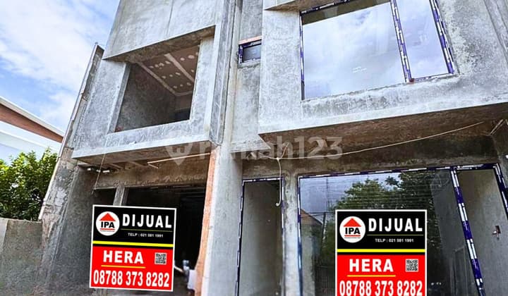 Dijual Rumah Brandnew Taman Villa Meruya Harga 2M An Hadap Timur 3 Kamar Tidur Ukuran 110 M Area Jakarta Barat