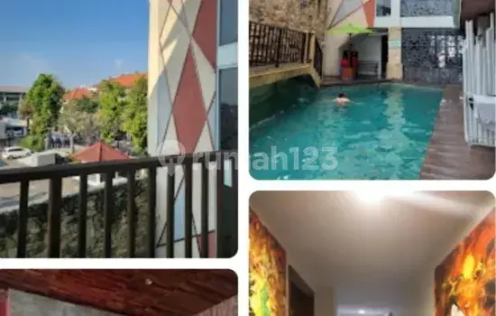 Hotel Ful Furnished Dan Berlokasi di Jalan Raya Kuta, Badung, Bali