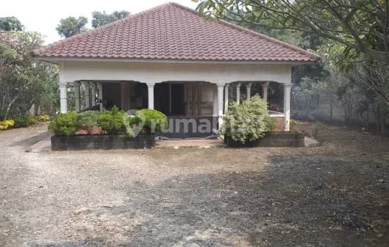 Rumah Tua + Tanah Luas Jalan Raya Utama 4 Lajur Bojong Sari Baru, Depok