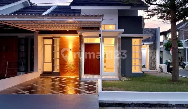 Rumah Baru 1 Lantai hook Bentuk kekinian Margahayu Raya Bandung
