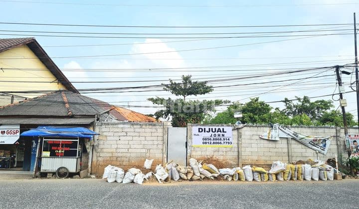 Tanah Strategis Lokasi Bagus Depan KGV 2