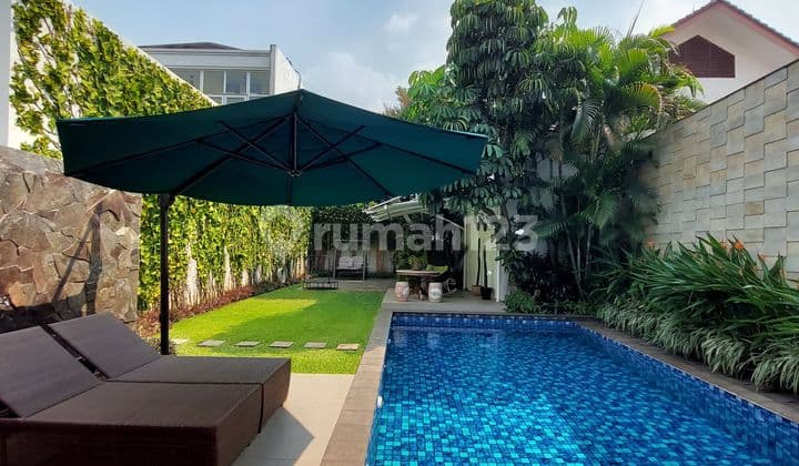 Rumah Luxury Tropical Design Dalam Town House Duren Tiga