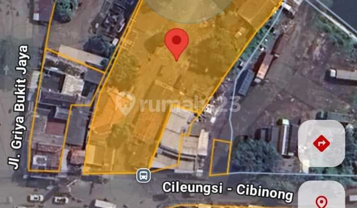 Tanah Murah di Jl, Raya Narogong Tlajung Udik Bogor