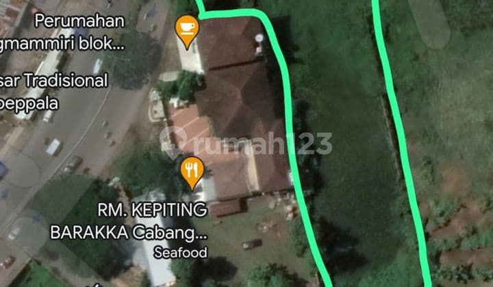 Tanah Murah dan Strategis bentuk L di Jl Hertasning Baru jemb 1