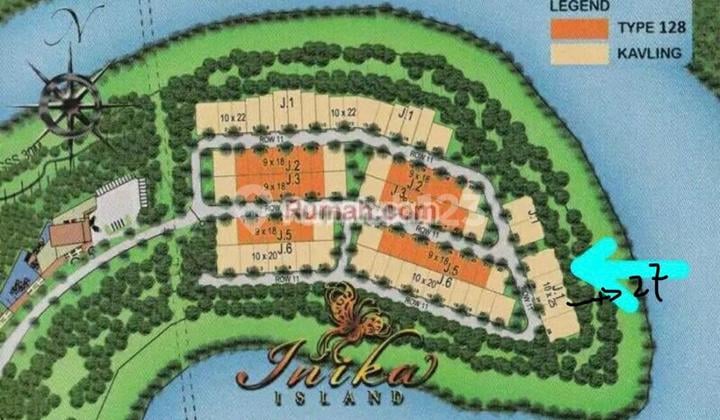 DIJUAL KAV BADAN 10X25 m 250 m @INIKA ISLAND AVANI BSD HARGA TURUN