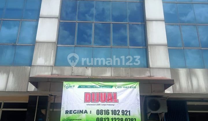 For Sale: Neat 3-Story Shop House @Tekno Boulevard, Busy Roadside, Eligible for KPR (Home Loan)