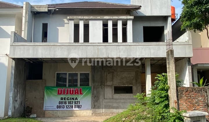 Dijual Rumah De Park Cajuputi BSD Lebar 10 Meter Jual Apa Adanya Kondisi Depan Taman Fasum Turun Harga