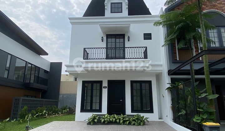 Dijual Rumah Baru Siap masuk @Cosmo Icon BSD American classic