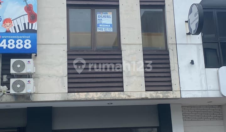Dijual Harga Bagus @Ruko West Park Tanpa Bayar Parkir Sudah Banyak yang Buka Usaha Lingkungan Hidup Lokasi Strategis