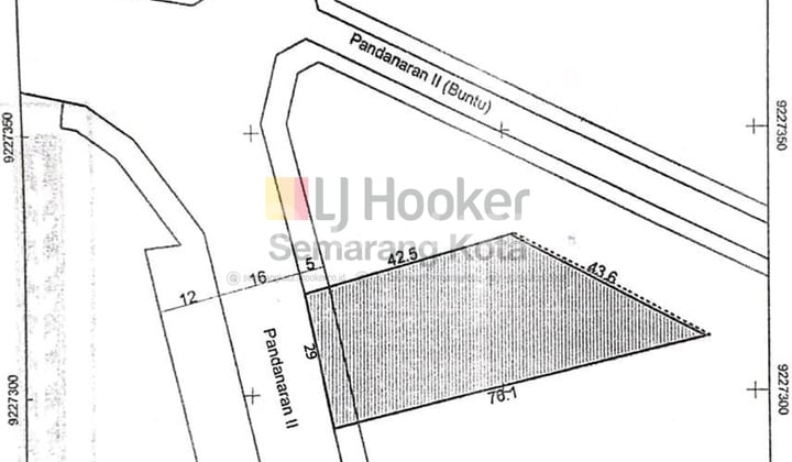 Kavling di Jalan Pandanaran Kavling di Jalan Pandanaran