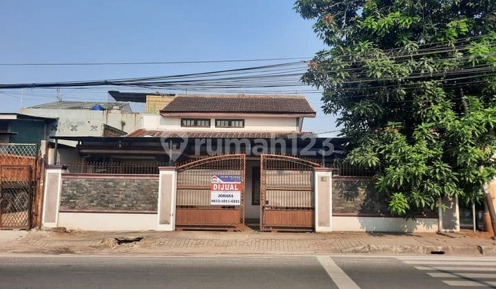 Rumah Duren Sawit Jl. Delima Raya Turun Harga Dari Rp.4,5m Jadi Rp.3,950m Cocok Untuk Kantor/Usaha Pinggir Jalan Raya