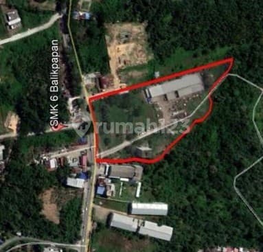 Lahan Tanah Komersial/ Indutrial Strategis Pinggir Jalan Balikpapan - Jl. Soekarno Hatta