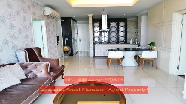 Ancol Mansion 165m2 furnish hadap Laut privatelift