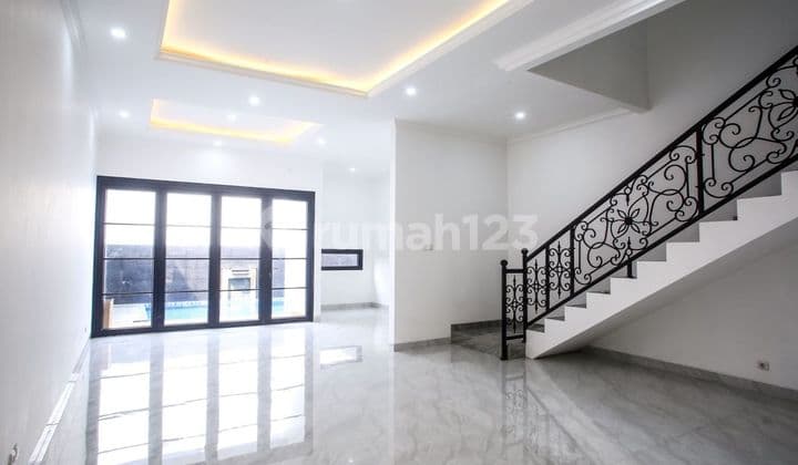 Rumah Brandnew American Classic Ada Pool Bintaro Jakarta Selatan