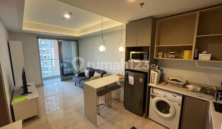 Gold Coast Pik 1 BR Tower Bahama Furnish View Taman dan City