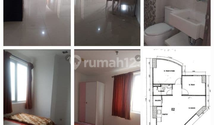 Apartemen Green Central City 2 Br, Uk 63M