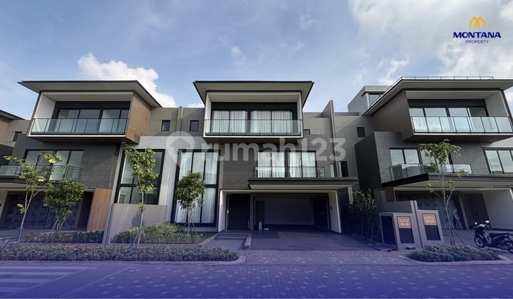 Jual Rumah Mewah Siap Huni 3Lt Semi Furnish Ada Lift BSD Navapark
