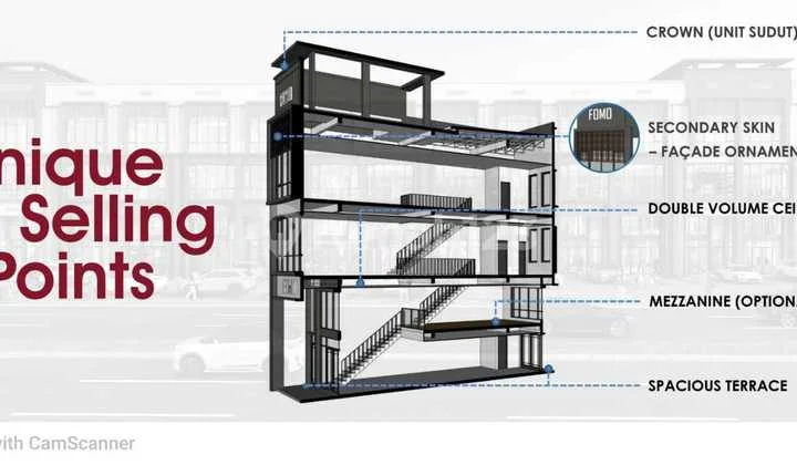 For Sale: Aniva Studio Loft Shophouse in Paramount Gading Serpong For Sale: Aniva Studio Loft Shophouse in Paramount Gading Serpong