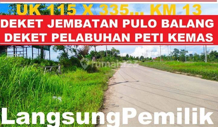 Tanah Industri Strategis Murah Deket Pelabuhan - Jln Toll - Ikn