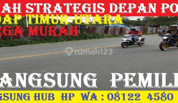 TANAH STRATEGIS DEKET POLDA MENGHADAP UTARA