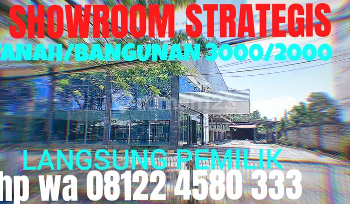 Kantor/ Showroom Strategis Pusat Bisnis Siap Pakai Sewa Mueah