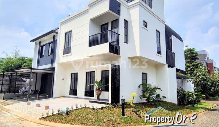 Jual Rumah 2,5 Lantai Siap Huni di Kireina Park Nusa Lokas BSD Dekat Akses Stasiun Rawa Buntu dan Tol BSD