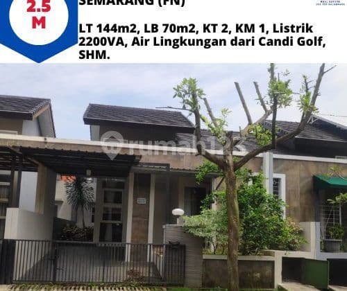 Jual Rumah Cantik Minimalis di Kawasan Elite Candi Golf Raviera
