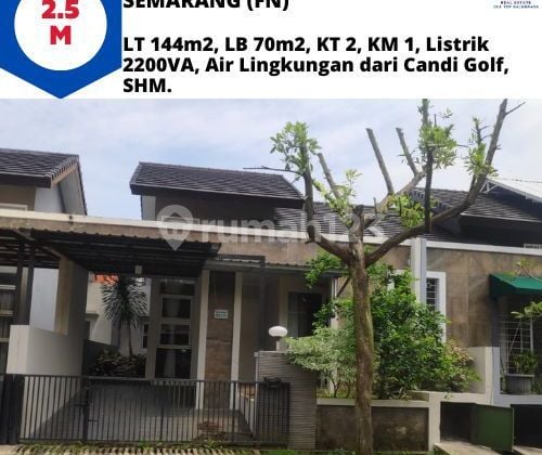 Jual Rumah Cantik Minimalis di Kawasan Elite Candi Golf Raviera