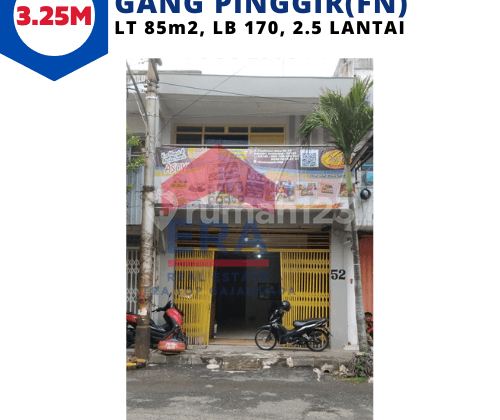Lokasi Strategis Sewa Ruko Gang Pinggir