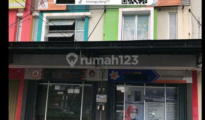 Jual Bu Ruko 3 LT Gandeng LT 120 LB 370 Cocok Klinik Apotik Resto Pinggir Jalan Raya Duta Bumi Harapan Indah Bekasi