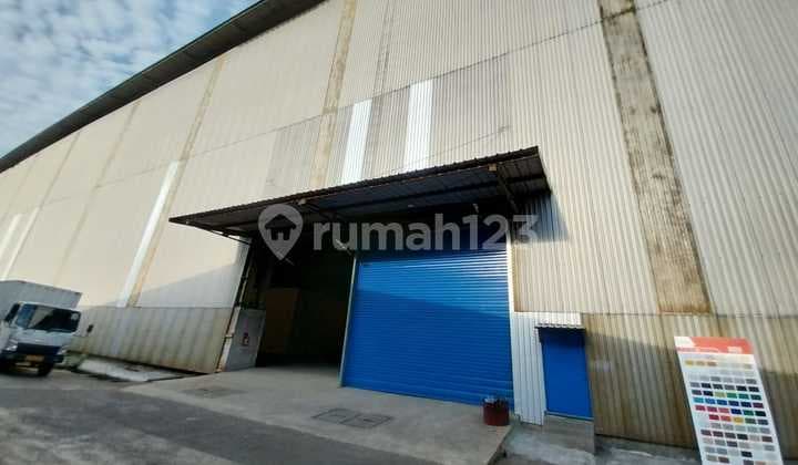 Gudang Langka Ada Crane Sisa 1 Unit LB 3700M2 Lokasi Strategis Dekat Tol Akses Kontainer Cocok Alat Berat/Produksi Akses Tol Tambun Bekasi Timur