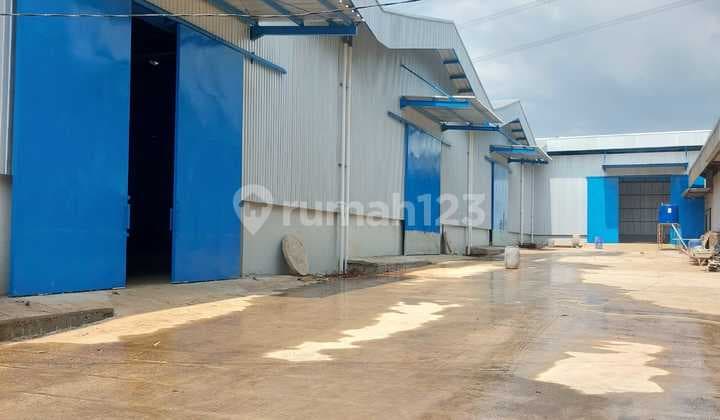 Gudang Baru Murah LB 1000 Akses Kontainer Dekat Tol Narogong Bekasi