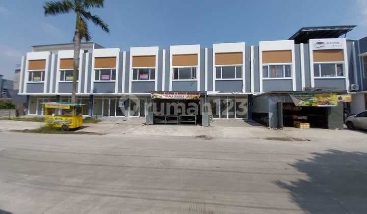 Ruko Baru Gandeng 2 LT Bagus Cocok Supermarket Resto Ramai Dekat Hiburan Alamanda Regency Tambun Bekasi