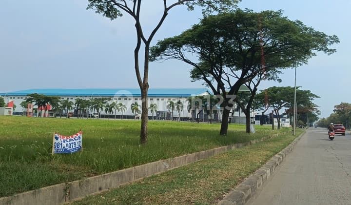 Jual Cepat Segera Harga Dibawah Pasaran Kavling Industri 1,7 Ha Cocok Pabrik Gudang Strategis Hook Jl Utama Marunda Center Tarumajaya Bekasi