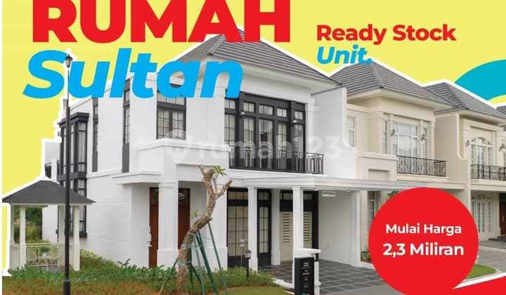 Rumah Sultan Desain Klasik Summarecon Makassar Unit Tersedia