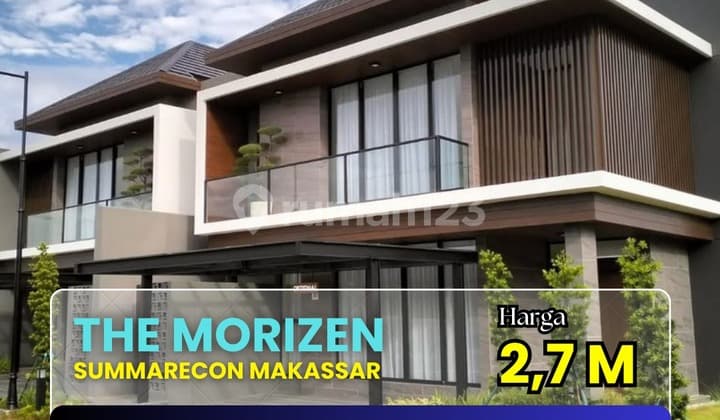 Rumah Cantik Gaya Kontemporer Jepang di Summarecon Makassar Promo