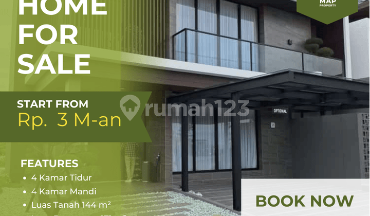 Rumah Mewah Summarecon Mutiara Makassar Cluster The Morizen