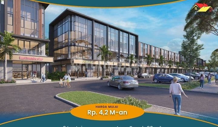 Dijual Ruko 3 Lantai Lokasi Strategis Kawasan Citraland Makassar